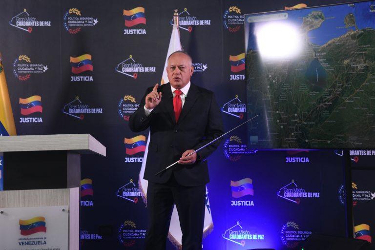 Diosdado Cabello anuncia revisión de centros de detención en ocho estados, entre ellos, Lara